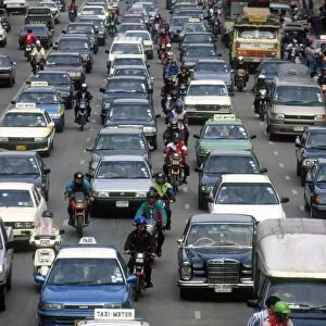 Bangkok - Thailand traffic jam (c) Lai