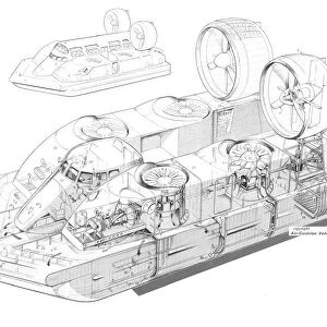 Bell Hydroskimmer Cutaway Drawing