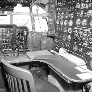 Boeing 377 Stratocruiser Cockpit