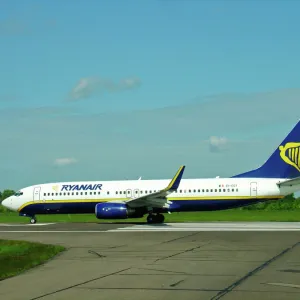 Boeing 737-800 Ryanair at Stansted Airport