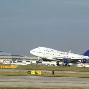 Boeing 747SP Syrian