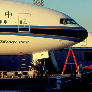 Boeing 777 on final production