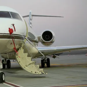 Bombardier Global Express at Dubai airshow 2005