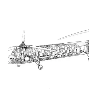 Bristol 173 Cutaway Drawing