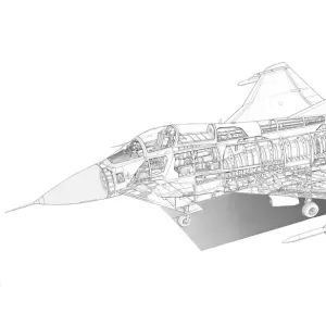 British Aerospace EAP Cutaway Drawing