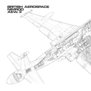 British Aerospace Nimrod AEW 3 Cutaway Drawing