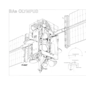 British Aerospace Olympus Cutaway Drawing