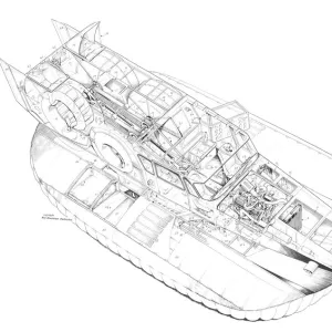 Britten Norman Cushioncraft 1 Cutaway Drawing