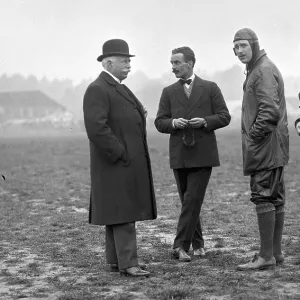 Capt. Bertram Dickson, J Armstrong Drexel, and William D McArdle