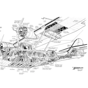 Consolidated Catalina Cutaway Drawing