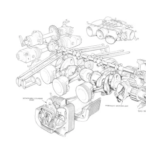 Continental Tiara Cutaway Drawing