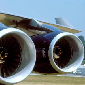 Engine: Rolls Royce RB211 on British Airways Boeing 747