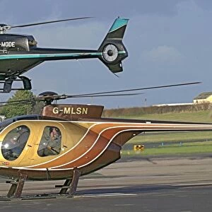 Eurocopter EC120 and MD500 helicopters