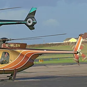 Eurocopter EC120 and MD500 helicopters