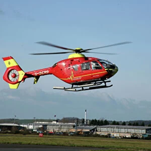 Eurocopter EC135 Bond Air Services in use as air ambulance