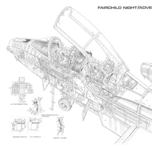 Fairchild A -10A Cutaway Drawing Our beautiful pictures are available ...