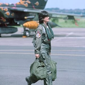 Female F16 Pilot