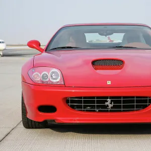 Ferrari car at Dubai Airshow 2005