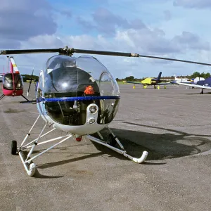 Flying school aircraft at John Lennon Airport Liverpool