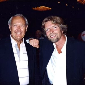 Freddie Laker & Richard Branson
