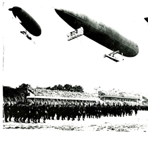 French Balloon airshow circa 1911