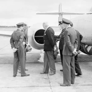 Gloster Meteor 615 Sqn Biggin Hill 1952 (c) Flight Gloster Meteor 615 Sqn Biggin Hill 1952 (c) Flight