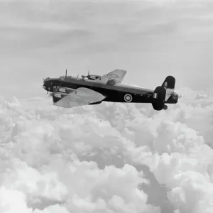 1942 RAF Handley Page Halifax Mk1 Print 1942 RAF Handley Page Halifax Mk1 Print