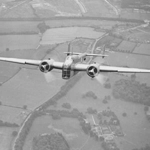 Handley Page, HP52, Hampden, Prototype, K4240, RAF, Bomber, Historical, 1936, 1930s, UK, a-a, 3/4 Front