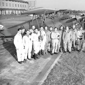 Hawker Fury and crew Tangmere 1938