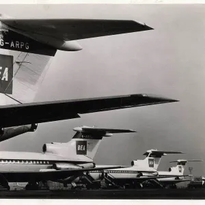 Historical Photographic Print Collection: Hawker Siddeley Trident