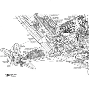 Junkers Ju88 Cutaway Drawing