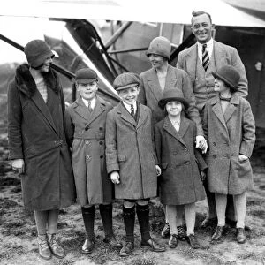 Lady Bailey and Family with Louis Paget