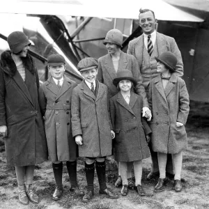 Lady Bailey and Family with Louis Paget