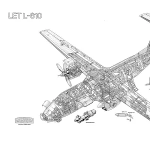 Let L610 Cutaway Drawing