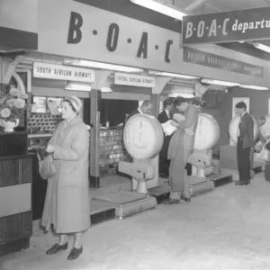 London Heathrow 1960s check-in