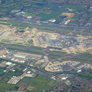 London Heathrow Terminal 5 Aerial View