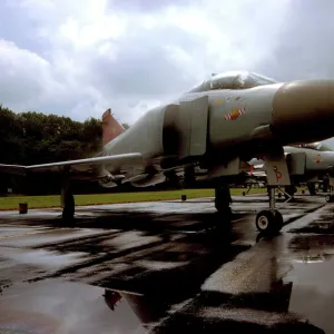 MDC F4 Phantom line-up 56 Squadron RAF