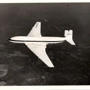 Mid flight of the Comet