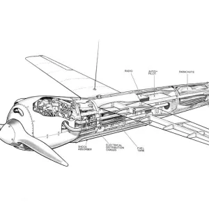 Cutaways Canvas Print Collection: Unmanned Aerial Vehicles