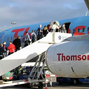 Passenger boarding Passenger boarding
