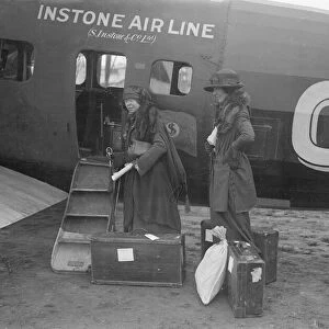 Passengers Boarding Instone Airlines Vickers Vimy 1921