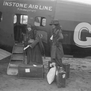 Passengers Boarding Instone Airlines Vickers Vimy 1921