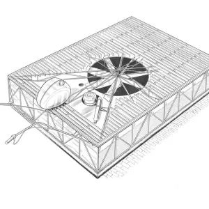 Polish Portable hovercraft Cutaway Drawing