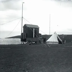 rajectograph (early telegraphic station for air flight), 1912