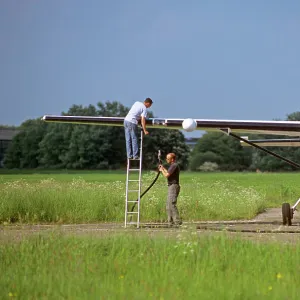 randall cessna 208b grand caravan being refuelled