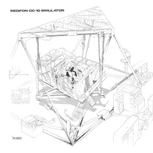 Redifon DC-10 simulator Cutaway Drawing