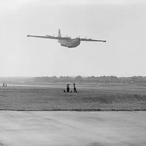 Saro Princess G-ALUN SBAC Farnborough 01/09/53 (c) Flight