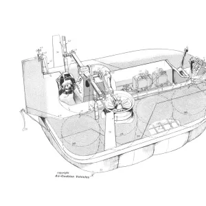 Sedam N101 Naviplane Cutaway Drawing