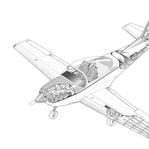 Sequoia 300 Cutaway Drawing