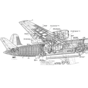 Short SA4 Sperrin Cutaway Drawing